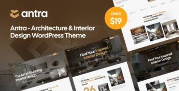 Antra – Architecture & Interior Design WordPress Theme 1.0.6