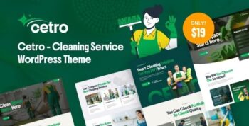 Cetro - Cleaning Service WordPress Theme 1.0.2