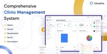 ClinicPro – SaaS – Multi Tenancy – Multiple Clinic Management System with Odontograms & AI Analysis