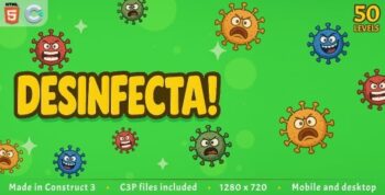 Desinfecta! – HTML5 Casual game