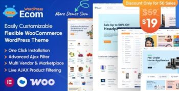 Ecom – Multipurpose WooCommerce WordPress Theme 1.2