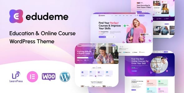 Edudeme – Education & Online Course WordPress Theme 2.0.5