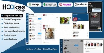 Hookee – PWA Chat App | Angular 19, Node.js, MongoDB & Socket.io Chat App 2.0