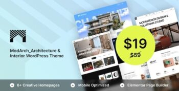 ModArch - Architecture & Interior WordPress Theme