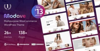 Modave – Multipurpose WooCommerce WordPress Theme 2.6
