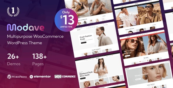 Modave – Multipurpose WooCommerce WordPress Theme 2.6