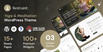 Restraint – Yoga & Meditation WordPress Theme
