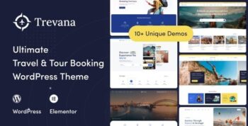 Trevana – Travel & Tour Booking WordPress Theme 1.0.1