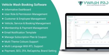 vWashPro SaaS – Vehicle Wash Booking software 1.1