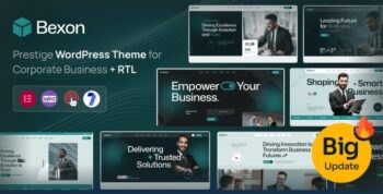 Bexon – Corporate Business WordPress Theme 1.1