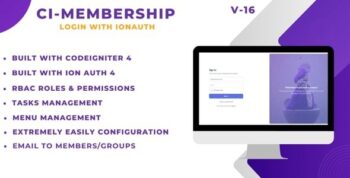 Codeigniter 4 Login with Ion Auth and User management System 1.16