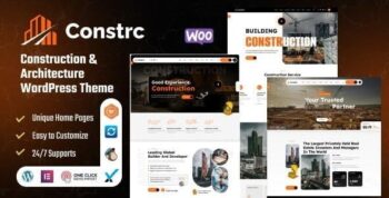 Constrc – Construction and Architecture WordPress Theme 1.2