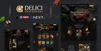 DELICI – Restaurant Next JS Template 1.1