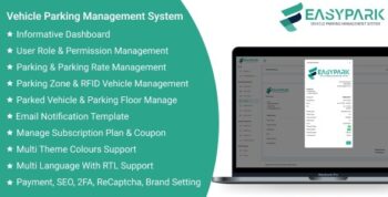 EasyPark SaaS – Vehicle Parking Management System 1.7