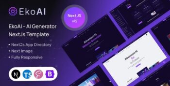 EkoAI - AI Generator NextJs Template
