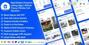 GoProperty – Real Estate Property Listing App | Rentals-Exchange-Buy | Airbnb Clone | Full Solution 1.7