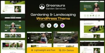 Greenaura – Gardening & Landscape WordPress Theme 1.0.6