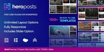 Hero Posts – Post Grid Plugin for WordPress 1.0.5