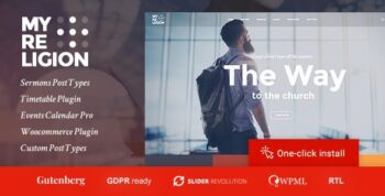 My Religion – Church & Charity WordPress Theme 1.51