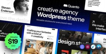 Quanto – Creative Agency WordPress Theme 1.0.1