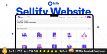 Sellify – Classified Ads Website – Classified Ads Listing Web Application – Buy & Sell Flutter Web