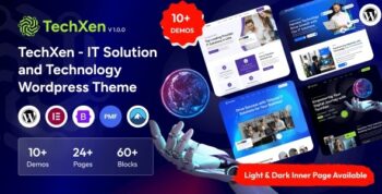 TechXen – IT Solution and Technology WordPress Theme