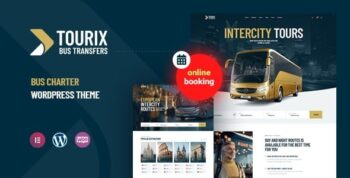 Tourix - Bus Charter WordPress Theme 1.0.1
