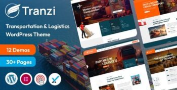 Tranzi – Transportation & Logistics WordPress Theme 1.2