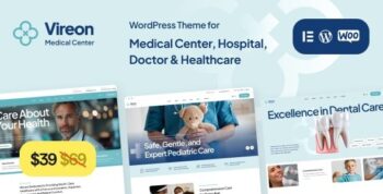 Vireon – Medical Center & Healthcare WordPress Theme 1.0.3