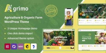 Agrimo – Agriculture & Organic Farm WordPress Theme 1.4