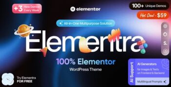 Elementra – 100% Elementor WordPress Theme 1.1.1