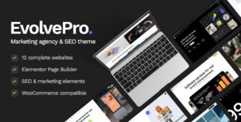 EvolvePro – Marketing Agency & SEO WordPress Theme 1.1