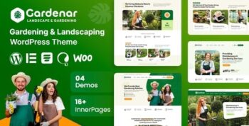 Gardenar – Gardening and Landscaping WordPress Theme 1.0.1