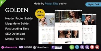 Golden – Jewelry Store and Gem Stone WordPress Theme 1.1