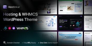 Hostinkar - Hosting WordPress & WHMCS Theme 1.0.1