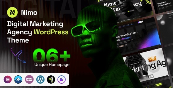Nimo | Digital Marketing Agency WordPress Theme 1.0.2