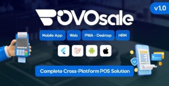 OvoSale – Complete Cross-Platform POS Solution | Android & iOS Mobile Apps, Web, PWA-Desktop