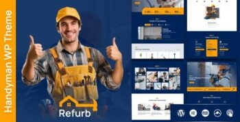 Refurb – Plumber, Handyman WordPress Theme 1.0.2