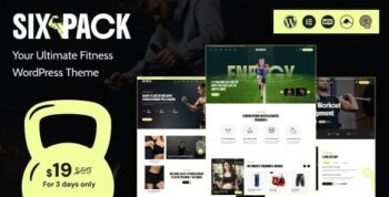 SixPack – Gym WordPress Theme 1.0.2