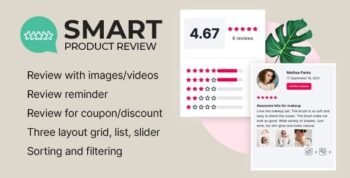 Smart Product Review For WooCommerce – All in one review pack for WooCommerce 2.0.4