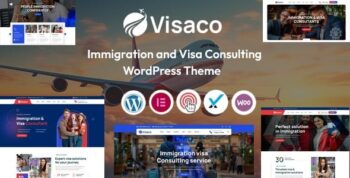 Visaco – Immigration Visa Consulting WordPress Theme 1.1