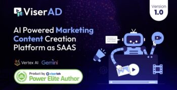 ViserAD – AI Powered Marketing Content Creation Platform as SAAS 1.2