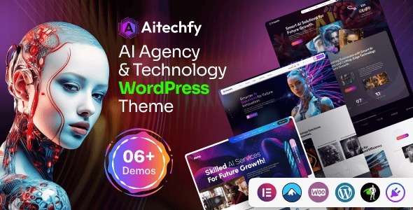 Aitechfy – AI Agency & Technology WordPress Theme