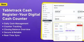 Cash Register Module for Tabletrack 1.0.12