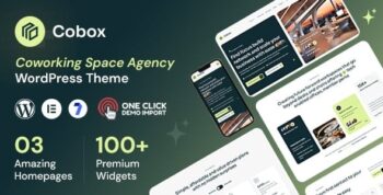 Cobox - Coworking Space Agency WordPress Theme