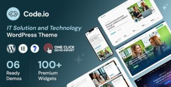 Codeio - IT Solutions and Technology WordPress Theme