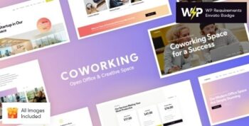 Coworking – Open Office & Creative Space WordPress Theme 2.18