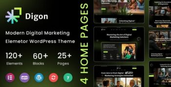 Digon – SEO and Digital Marketing Agency WordPress Theme 1.1