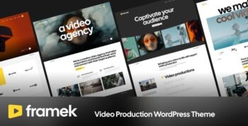 Framek – Video Production WordPress Theme