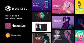Musize – Creative Music WordPress Theme 1.2